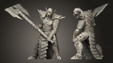 Military figurines Death Titan 3d model