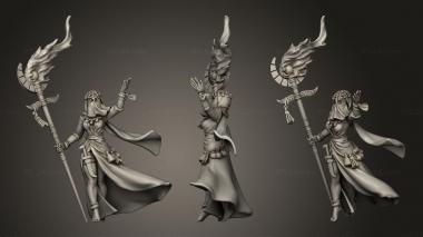 Military figurines Arabian Nights Lalla Jareeza 3d model