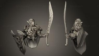 Military figurines Deitin the Whisperer 3d model