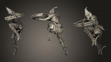 Military figurines Deliverer range 3d model