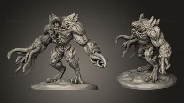 Military figurines Eldritch Beyonder 3d model