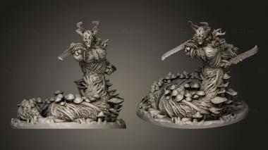 Military figurines Grove Guardian 3d model