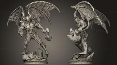 Military figurines Demon Ash 3d model