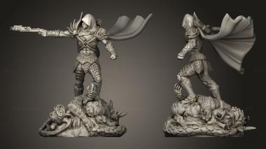 Military figurines Demon Demon Er 3d model