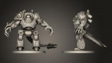 Military figurines demon prince dreadnought redux Mazer Jet 3d model