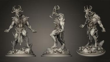 Military figurines Demon Eater 3d model