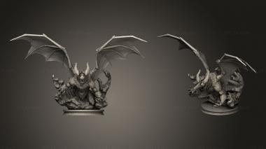 Military figurines Demonic Feast Bahamut Flying Cloud 3d model
