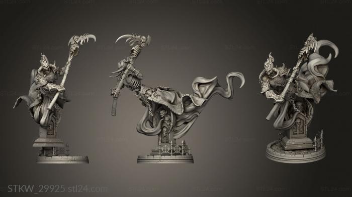 Military figurines (Demon Wraiths, STKW_29925) 3D models for cnc