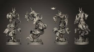 Military figurines Demon Wraiths 3d model
