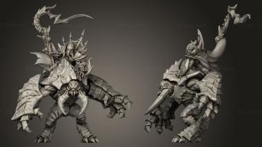 Military figurines Depth Ones those on Hive Colossus ALL 3d model
