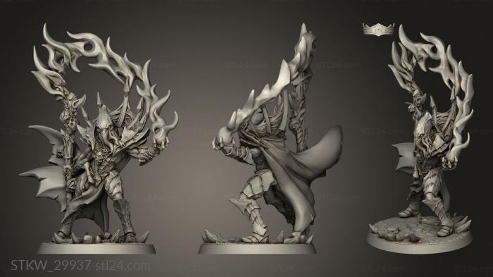 Military figurines (Depth Ones this the Soul Stealer spell, STKW_29937) 3D models for cnc