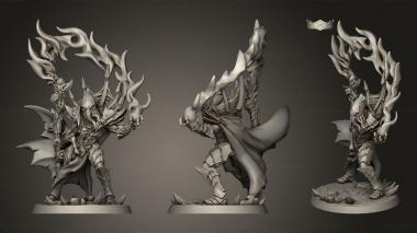 Military figurines Depth Ones this the Soul Stealer spell 3d model