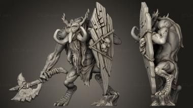 Military figurines Depth Ones Zukki the Cellist Troll Music 3d model