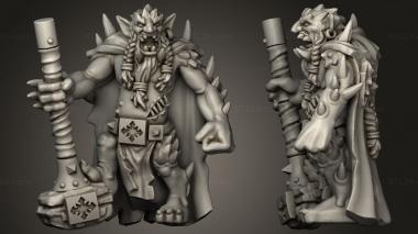 Military figurines trolls troll 3d model
