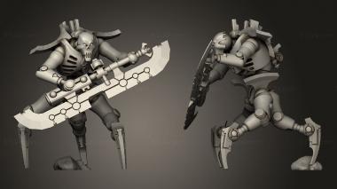 Military figurines Destructor 3d model
