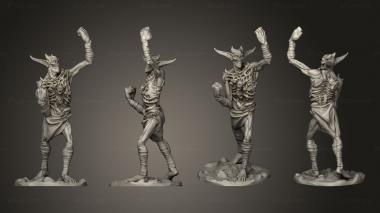 Military figurines Devouring Her 3d model