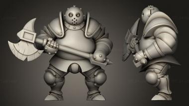 Military figurines Druun 3d model