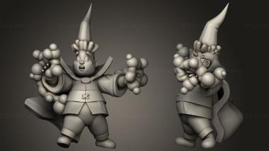 Military figurines Dice Fart Quest gas attack 3d model