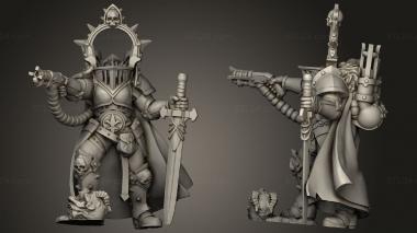 Military figurines Demon Hunter 3d model