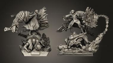 Military figurines Diorama Sasori 3d model
