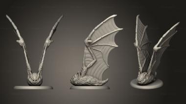 Military figurines Dire Bat 3d model