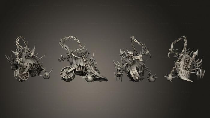 Military figurines (Autonomous Executer Attacking Large, STKW_3020) 3D models for cnc