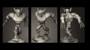 Military figurines Disney Infinity Wolverine 3d model
