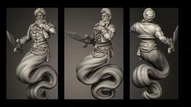 Military figurines DJINN SEPT 3d model