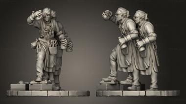 Military figurines Doc 3d model