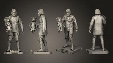Military figurines Doctor Zaius 3d model