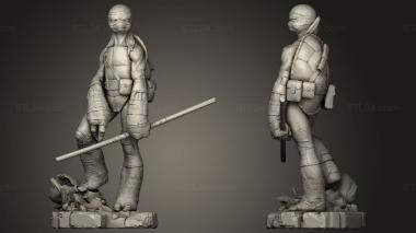 Military figurines Donnie 3d model