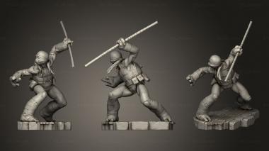 Military figurines Donnie 3d model