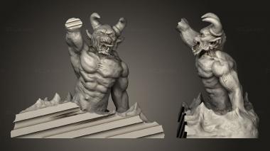 Military figurines doom knee deep in the dead Ruben Castanho 3d model