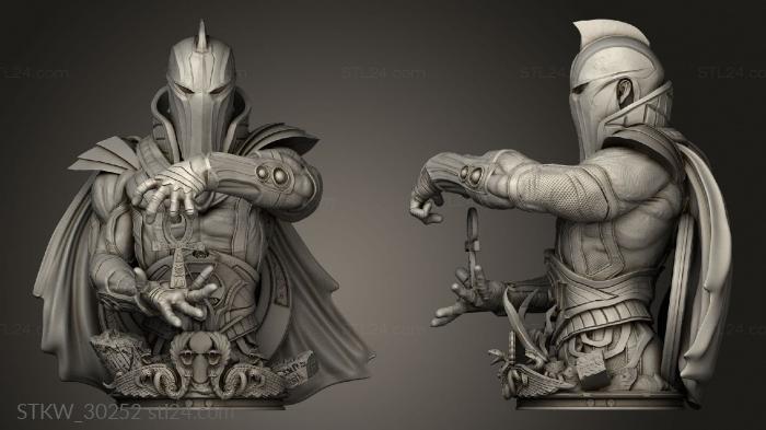 Military figurines (Dr Fate, STKW_30252) 3D models for cnc