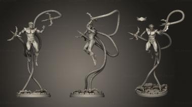 Military figurines Dr Octopus base 3d model