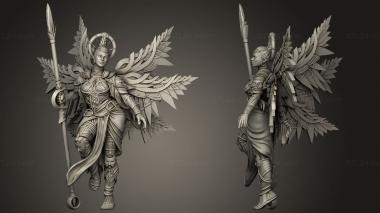 Military figurines Axumite Federation Seraph 3d model