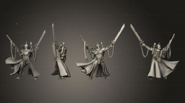 Military figurines autowarriors boss base 3d model