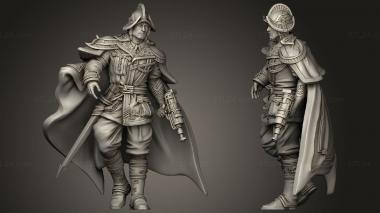 Military figurines Renascent Hegemony Condottiero 3d model