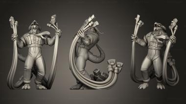 Military figurines Dragonborn IT 3d model