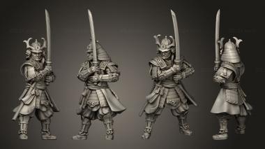 Military figurines Dragon Empire Blademasters Blademaster 3d model