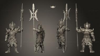 Military figurines Dragon Empire Terracota 3d model