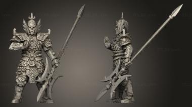 Military figurines Dragon Empire Terracota 3d model