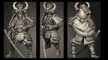 Military figurines Dragon Empire with Yoshimaru 3d model