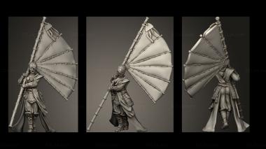 Military figurines Dragon Empire Xiahou 3d model