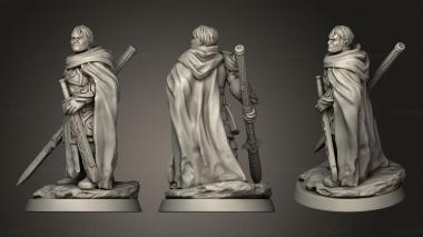 Military figurines Dragon Hunters Hunters Human Hunter 3d model