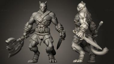 Military figurines Dragon Vault Raid Arctic Beast 3d model