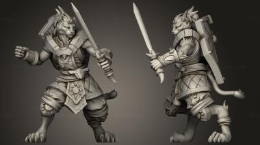 Military figurines Dragon Vault Raid Gold Thunder 3d model