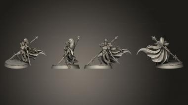 Military figurines Ayduin Stellar Marauder 3d model