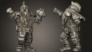 Military figurines Dragon Dwarven Lines 3d model