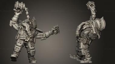 Military figurines Dragon Dwarven Lines 3d model
